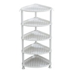 샤워부스 정리대 코너형 4단 욕실 선반 무타공 골드장 : 코알라스물