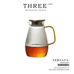 Three life 유리주전자 찻주전자 보리차 티세트 유리 주전자 고온 내열 가정용 농축 냉수 주전자 | 피넬리아 피넬리아 포트 1500ml : 카와무역