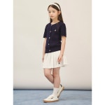 [BEANPOLE KIDS] [Essential] 여아 면 케이블 반소매 카디건 - 네이비 (BI585AGE2R) : 빈폴키즈