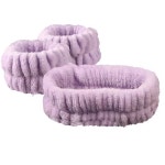 세안 헤어 손목 밴드 세트 곱창타입 머리띠 : 디앤에프코리아