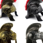 투구 공연 은색 코스튬 갑옷 장군 고동칼날 A. 금색과 빨간색 사무라이 모자 14세 이상 : 곧감마켓