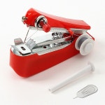 바지치마밑단수선 휴대용미니미싱기 간편바느질 셀프수선 휴대용 핸드미싱 : 투디앤