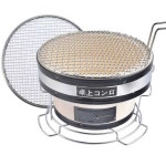 야끼니꾸 화로 개인화로 그릴 숯불 식당 캠핑용 가정용 구이화로 석쇠 : 쉬핑실버