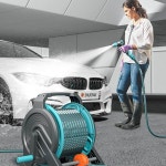 세차 릴호스 50미터 고압호수 세차장 원예 용 농사 정 A. 10m 방폭 워터 파이프 세트 : 제엠오더블유