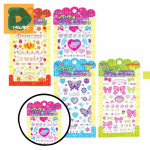 스티커모음 10개 꾸미기 다이어리 꽃 레터링 악세서리 어린이 데코 핸드폰 : 디마크