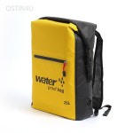 오스틴포유 대용량 워터 방수 백팩(25L) 옐로우 수영가방 물놀이가방 : 오스틴포유