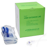 [세운] 이지픽스 3WAY 익스텐션 튜브 수액센트 연결라인 (100개입) - 10 25 50 cm : 닥터메디