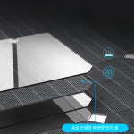 플렉시블 태양광 패널 지붕 태양열발전 발전 자동차 PET 18V40W 410x590mm : 앰에이치15