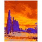 번호 대로 그림 명화 그리기 유화 액자 만들기 피포페인팅 2088 가을겨울풍경 : 니은shop