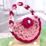 양말목 미니 가방 공예 만들기 DIY 키트 이색가방 제로웨이스트 : 키트랑스토어