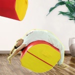 덤블링 보조기구 백플립 합기도 태권도 매트 무술 체조 쿠션 A. 빨강노랑 55x55cm : 밍글맹글마켓