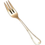 TRIO 18-8 Largo 케이크 포크 골드 도금 마감 : HealthyCompany
