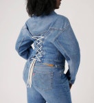 [관부가세 포함] 리바이스 비욘세 X 리바이스 트러커 재킷 005OO0000 Laced Up - Bl : WISHANDPICK