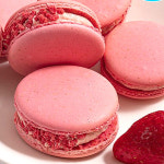 딸기 마카롱 20g 16개 냉동 100% 아몬드파우더 딸기퓨레 다이스 브리델버터 : 미트팬트리