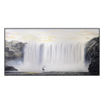 중국 거실 인테리어 그림 여관 입구 서재 다방 선화 소파 배경 벽그림 액자 : 세이프안전