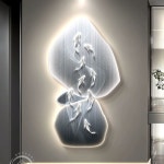 장식 입구 벽장식 그림장식 조명 현관 포스터 잉어 : 서진종합유통