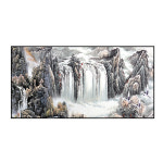 중국 거실 인테리어 그림 여관 입구 서재 다방 선화 소파 배경 벽그림 액자 : 세이프안전