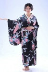 일본 기모노 전통 유카타 허리띠 벚꽃 잠옷 일본전통의상 졸업사진 : DreamAgain