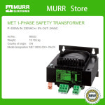 86033 MURR MET 1 상 안전 변압기 P 630VA 입력 230VAC /- 5% 출력 24VAC : 엘루인상사