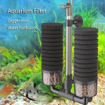 어항여과기 수족관 물고기 용 스폰지 필터 공기 펌프 스키머 생화학 바이오 Filtro Aquario New : velio