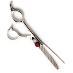 헤어 가위 미용 35발v홈 이발 전문가용 실 사 틴닝  디자이너 컷트 샵 : 이가팸