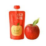 사과다움 씨없는 사과즙 100% 생사과즙 프리미엄 사과즙 (120ml x 48개) HACCP인증 : 산들온