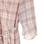 로엠 체크 프릴 원피스 85-95-160_S0594 : 마데인빈티지