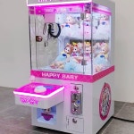 뽑기 기계 크레인 미니 헤드리스 일반 머신 장난감 피규어 기계집게 뽑기 소형 흰색 : 이카 스토어
