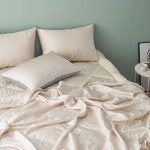 풍기 인견 여름 홑이불 베개 침구 세트 가벼움 통기성 편안함 : 스마일쇼핑 스토어