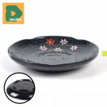 원형접시 한식 반찬 음식 담기 그릇 멜라민 식당 한정식 뷔페 : 디마크