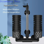 어항여과기 수족관 물고기 용 새로운 필터 공기 펌프 스키머 생화학 스폰지 바이오 Filtro Aquario : velio