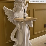 트레이 매장 엔젤 조형물 천사장식 소품 거실 입구 A. 트레이 앨리스 33x68 : 서진종합유통