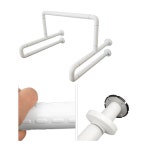 공중화장실 소변기 장애인 손잡이 노인 보조핸들 안전바 : i do