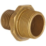 Dixon 호스니플 연결 관 엘보 고압 디슨 H5212 A 황동 스코빌 스타일 내부 확장 영구 구멍이 피팅 커플러 1인치 NP 1 NPT Male x 1 Hose... 