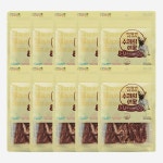 수제의여왕 반려견간식 육포간식 소고기 스테이크 70g 10개 304011 : 하랑스토어몰