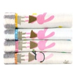 송월타올 수건 쓸쓸한토끼 타올 5매 세면 : 지에스24