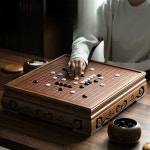 원목 바둑판 기원 고급 경로당 세트 바둑알 장기판 테이블 A타입 단면 : 웰컴어보드 쇼핑몰