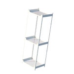 400선반장 선반 3단 스틸 재질 선반장 400x300 사이즈 H7609 가구산책 모던한 : 데스크버리