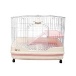 토끼 케이지 실내 전용 럭셔리 사육장 은신처 대형 고슴도치 기니피그 철장 애완용 친칠라 R51 핑크 : 딜렉트1호