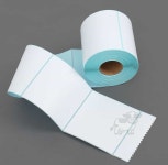 THE웰하우스 식품용 전자저울용 약국 바코드 감열 라벨 500매 100x100mm : 더웰추천샵