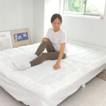 슈퍼싱글 아이스 이불 쿨 토퍼 화이트 극세사이불 더크린 : 엘에스24