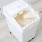 쌀통 100L 대형 밀가루 곡물 보관통 음식점 곡식 A. F8891 밀가루 상자 25kg : Callista