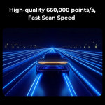 Creality Raptor 프로 3D 스캐너 227 블루 레이저 라인/NIR 조명 0.02mm 정확도 60FPS 손떨림 방지 추적 24Bit 컬러 스캐닝 : 바바루몰