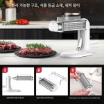 돈까스연육기 고기 다짐기 연화기 수동 돈까스다지기 미트해머 마늘 스텐고기망치 : 미니월드글로벌