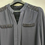 블라우스 여 55/66 J5409 : 스카이빈티지