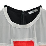 ICEBERG ITALY 민소매 티 여 55 J5410 : 스카이빈티지