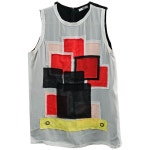 ICEBERG ITALY 민소매 티 여 55 J5410 : 스카이빈티지