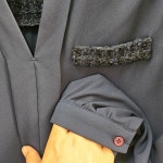 블라우스 여 55/66 J5409 : 스카이빈티지