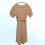 부루앤쥬디 체크 원피스 F_S0638 : 마데인빈티지