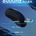 VG A. PAW3395, A. 공식 표준, A. M500 화이트 유선  무선 2.4G : 바잉스토리스토어